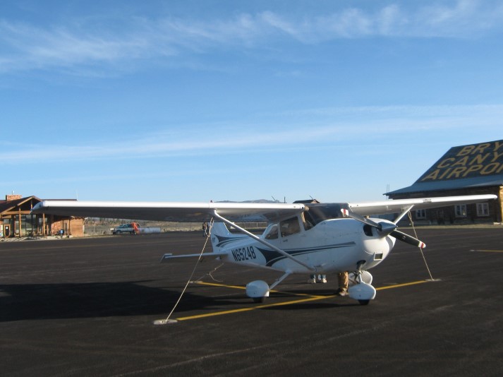 Landing @ Bryce Canyon Airport